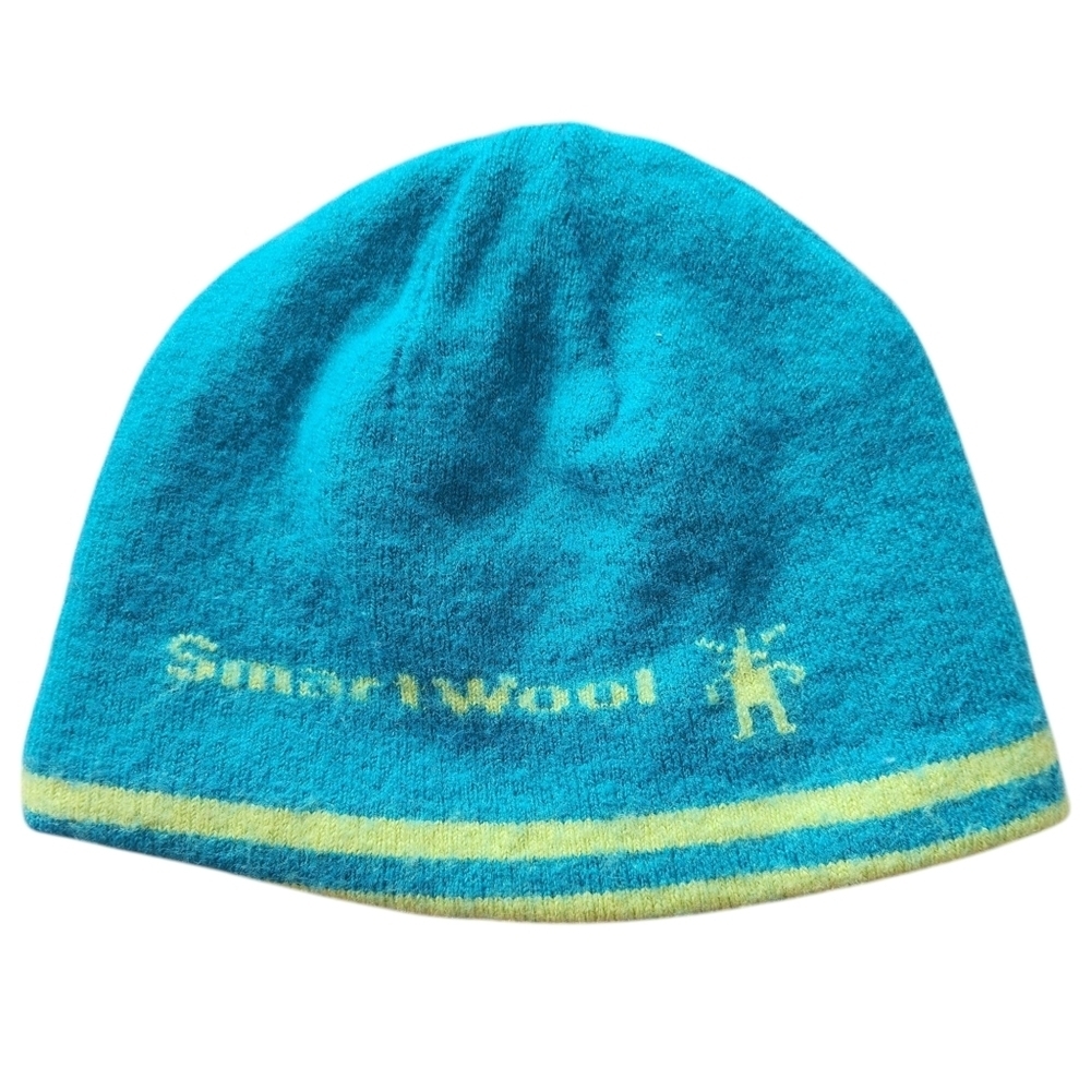 SmartWool Toddler Reversible Blue Toque